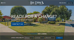 Desktop Screenshot of baycolonyapts.com
